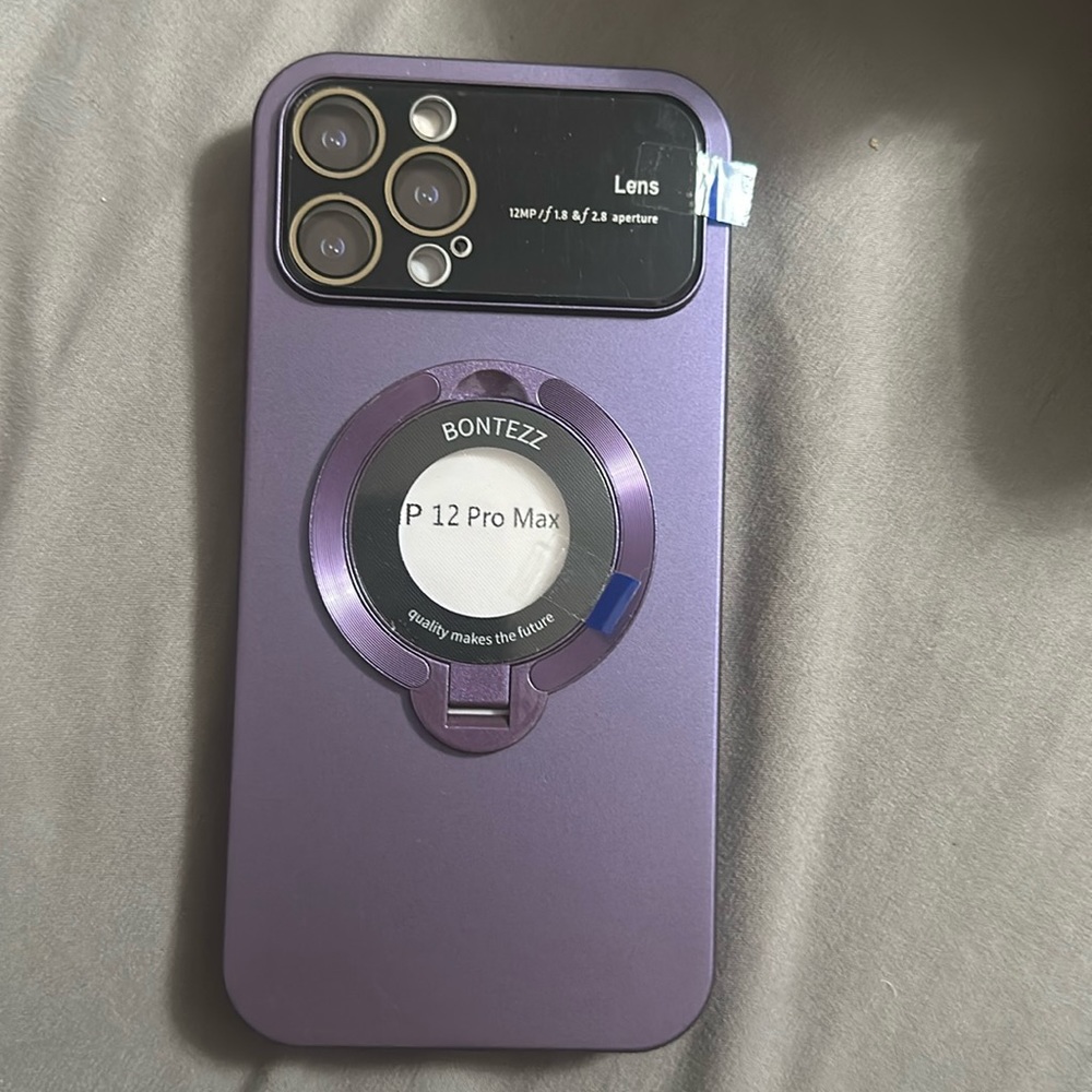 iPhone 12 Pro Max purple case